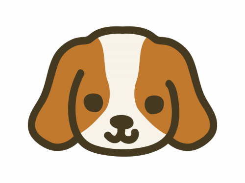干支の戌の年賀状イラスト